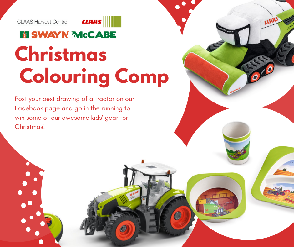 christmas colouring competition – claas harvest centre colac